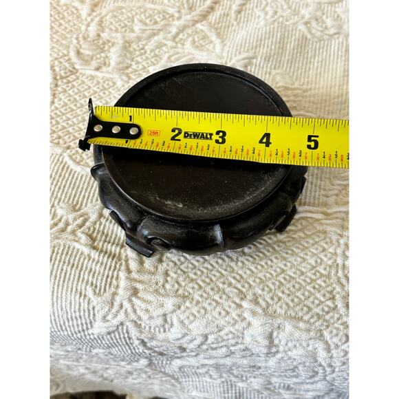 Decorative Chinese Canton Enamel Vase And Wooden Base - Picture 7 of 10